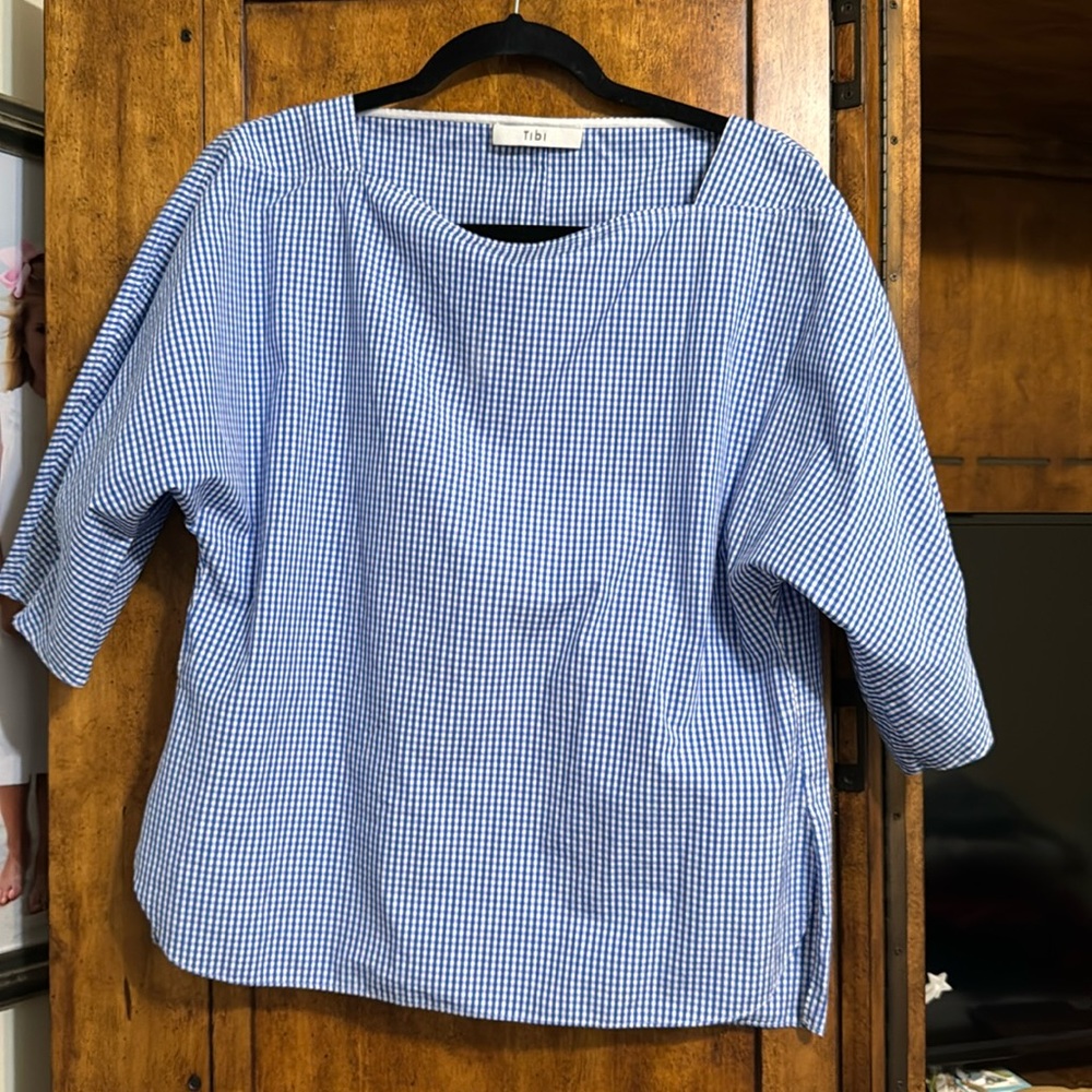 Gingham blouse